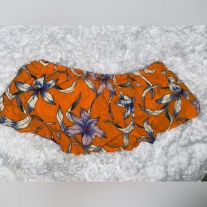 Hearts & hips orange tube top